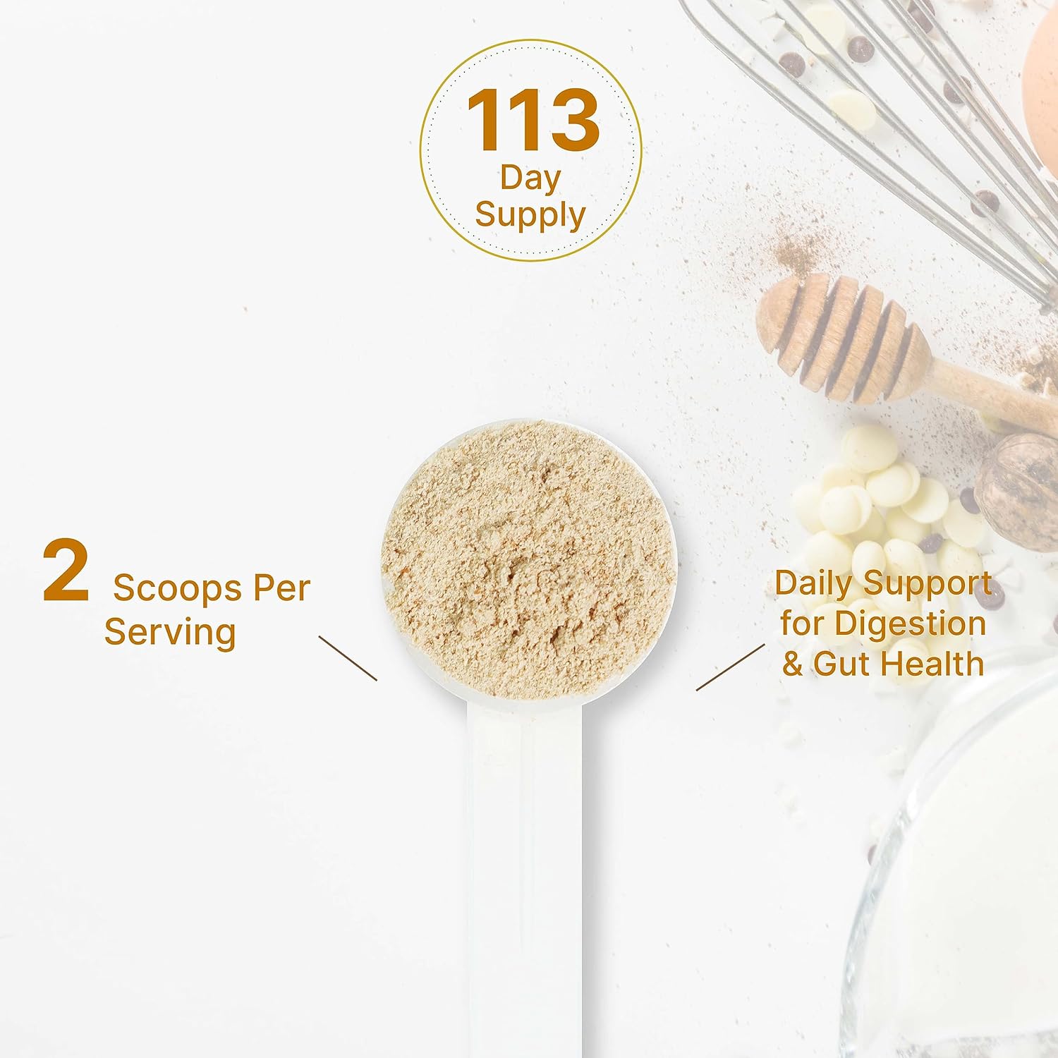 DEAL SUPPLEMENT Organic Fiber Powder Supplement, 2lbs – with Psyllium Husk, Chia Seed, Inulin, & Acacia – Daily Fiber for Adults – Rich in Prebiotics for Gut & Digestive Health – Unflavored, Non-GMO : Health & Household
