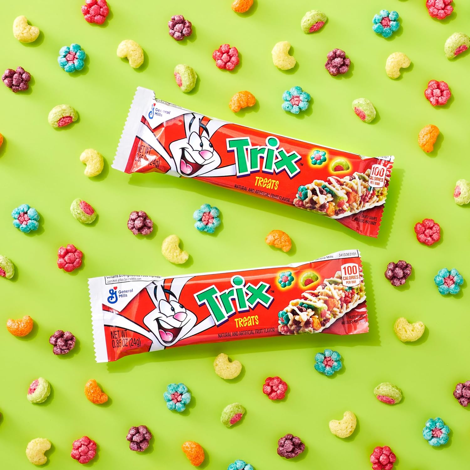 Trix Breakfast Cereal Treat Bars, Value Pack, 16 ct : Everything Else