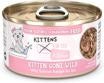 Weruva Cats In The Kitchen Kitten, Kitten Gone Wild, 3Oz Can (Pack Of 12)