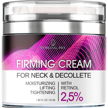 Neck Firming Cream - Facial Moisturizer with Retinol Collagen and Hyaluronic Acid