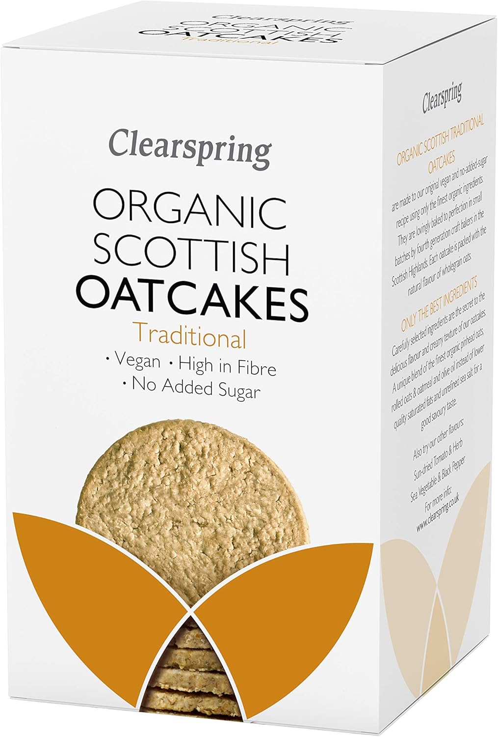 Clearspring Organic Oatcakes (Traditional, 6) : Amazon.co.uk: Grocery