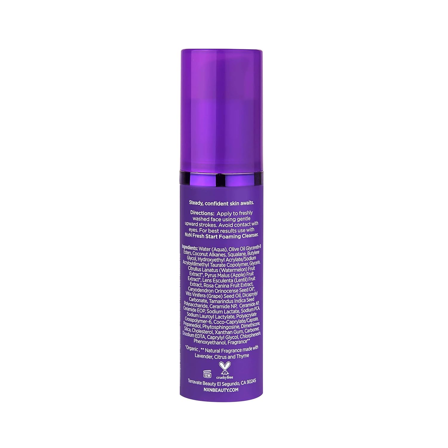 Nxn Oil Control Moisturizer With Watermelon & Rosehip To Balance & Hydrate, Usa Made, Natural Ingredients, Face Lotion For Oily & Dry Skin Care 1Oz : Beauty & Personal Care