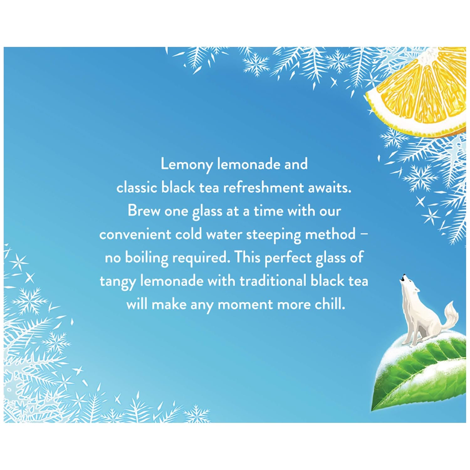 Celestial Seasonings Cold Brew Iced Tea, Half And Half Iced Black Tea And Lemonade, Contains Caffeine, 18 Tea Bags Per Bag (Pack Of 6)