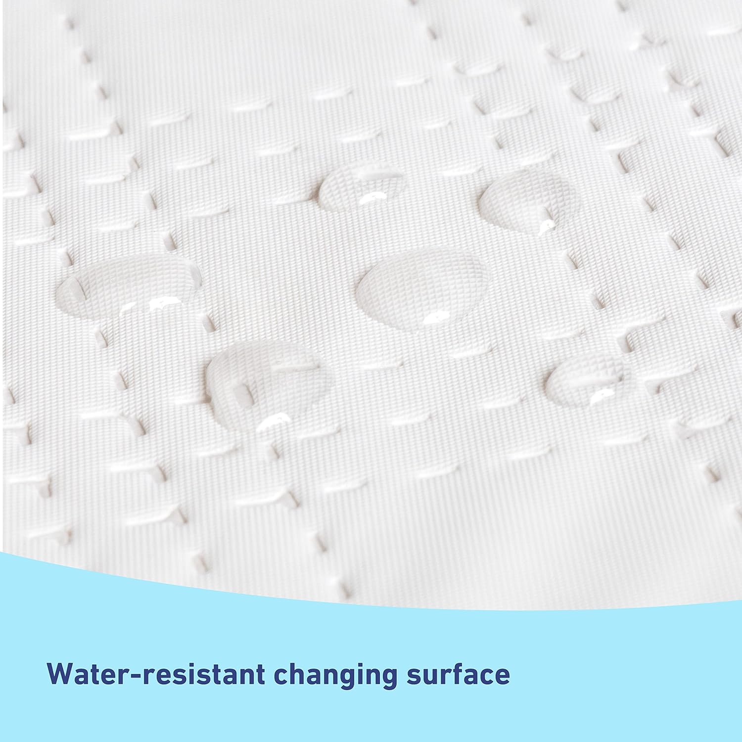 Graco Premium Contoured Changing Pad – Greenguard Gold Certified, Water-Resistant, Ultra-Soft Buckle Cover, Contoured Baby Changing Pad, Fits Most Standard-Size Changing Toppers, Non-Skid Bottom