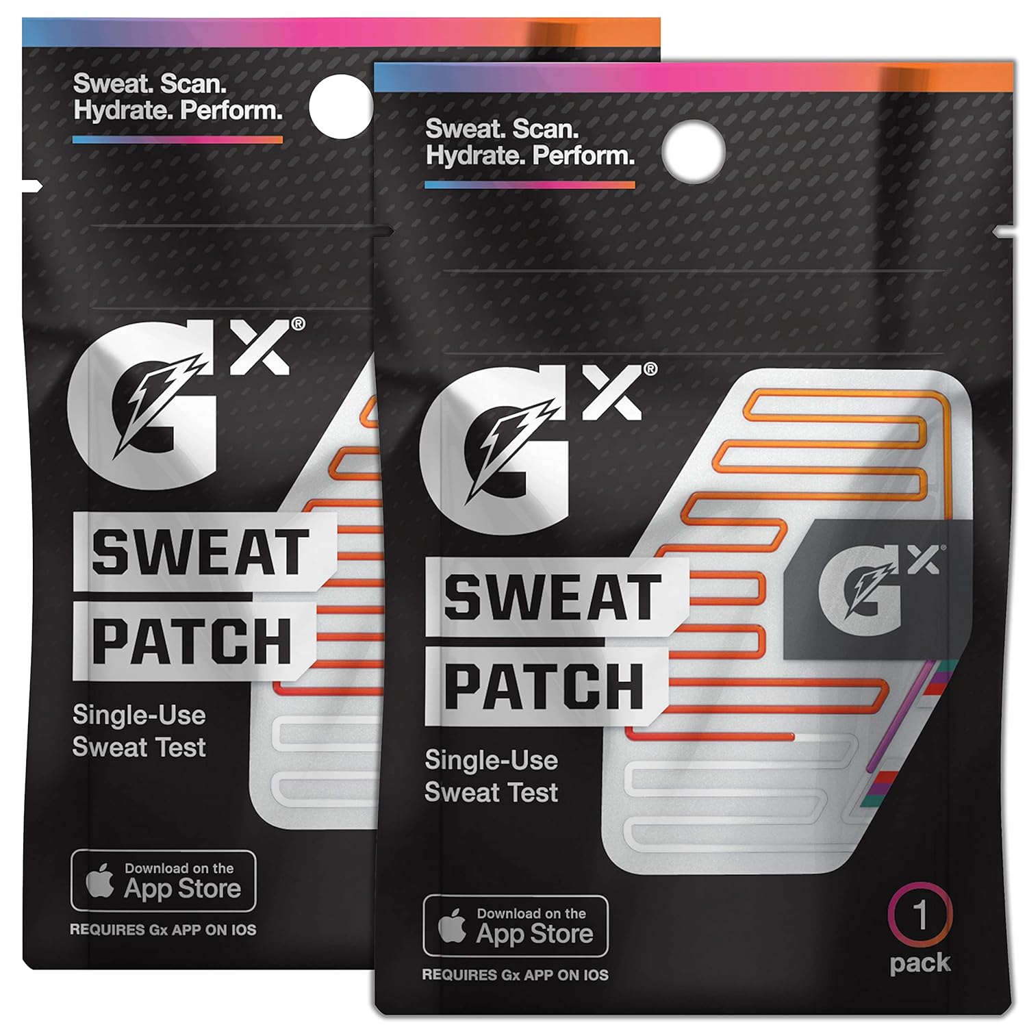 Gatorade, Gx Sweat Patch, Pack of 2