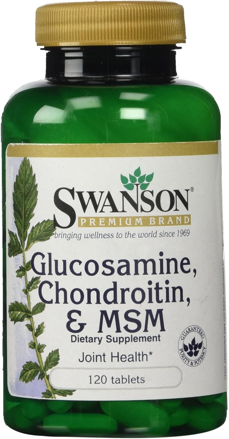 Glucosamine, Chondroitin & Msm 120 Tabs