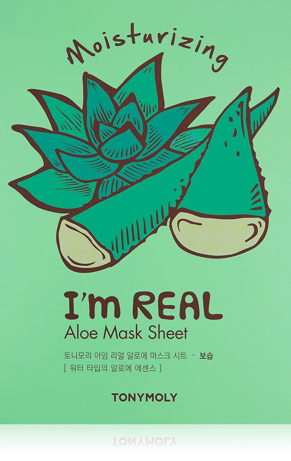 Tonymoly I'M Real Aloe Sheet Mask, 10 Count