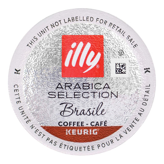 Illy Coffee K Cups - Coffee Pods For Keurig Coffee Maker – Variety Pack Of Brasile & Colombia – Distinctive, Flavorful & Full-Bodied Flavor Pods Of Coffee - No Preservatives – 60 Count, 6 Pack