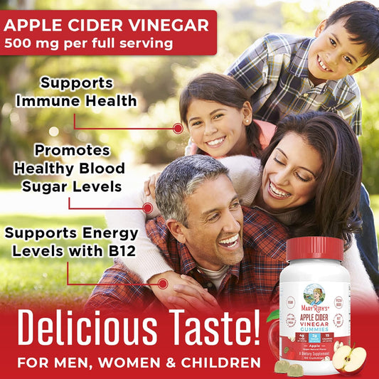 Mary Ruth'S Apple Cider Vinegar Gummies, 60 Ct