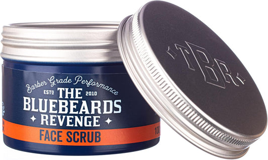 The Bluebeards Revenge, Deep Exfoliating Daily Face Scrub For Men, With Natural Olive Stones And Ginger, 100Ml
