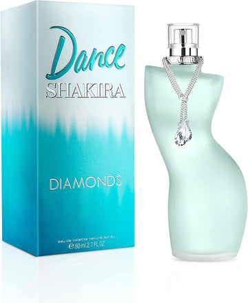 Shakira Perfumes - Dance Diamonds By Shakira, Eau De Toilette For Women - Long Lasting - Charming, Fresh And Femenine Fragance - Floral, Fruity And Amber Notes - Ideal For Day Wear - 80 Ml