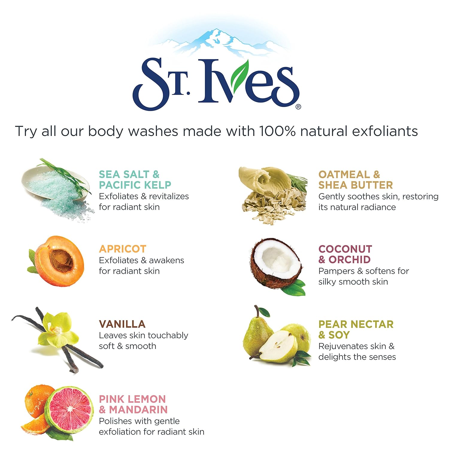 St. Ives Radiant Skin Face Scrub, Pink Lemon And Mandarin Orange, 6 Oz : Beauty & Personal Care