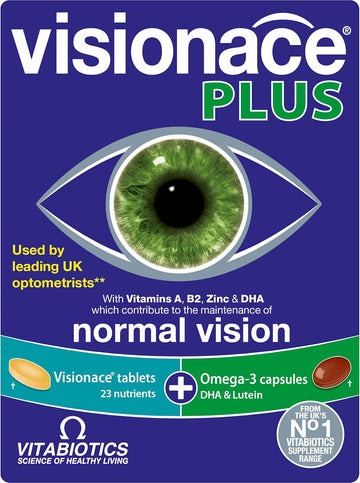 Vitabiotics Visionace Plus Dual Pack 2 X 28 Tablets