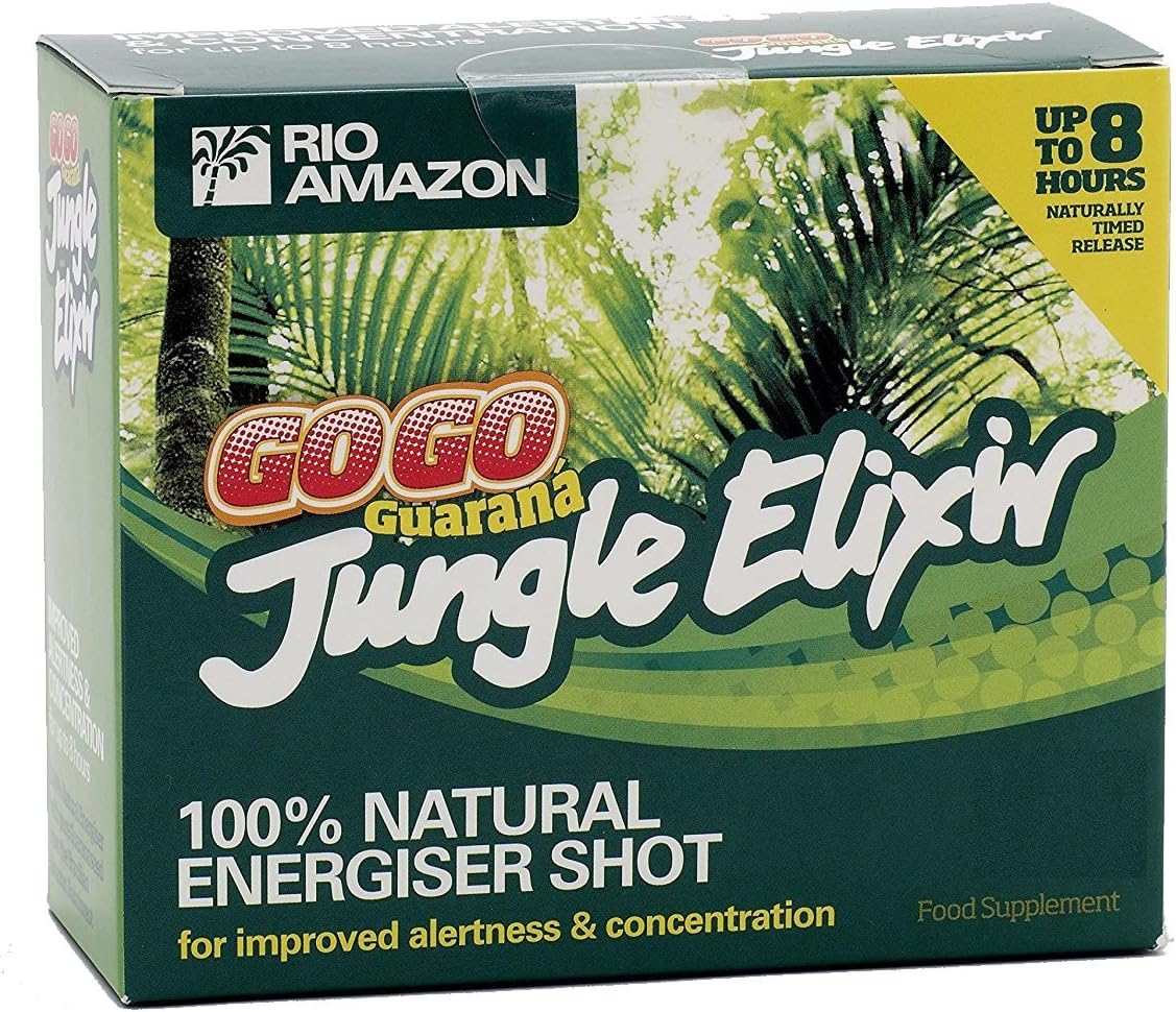 GoGo Guarana Jungle Elixir Phials - 300ml : Amazon.co.uk: Health & Personal Care