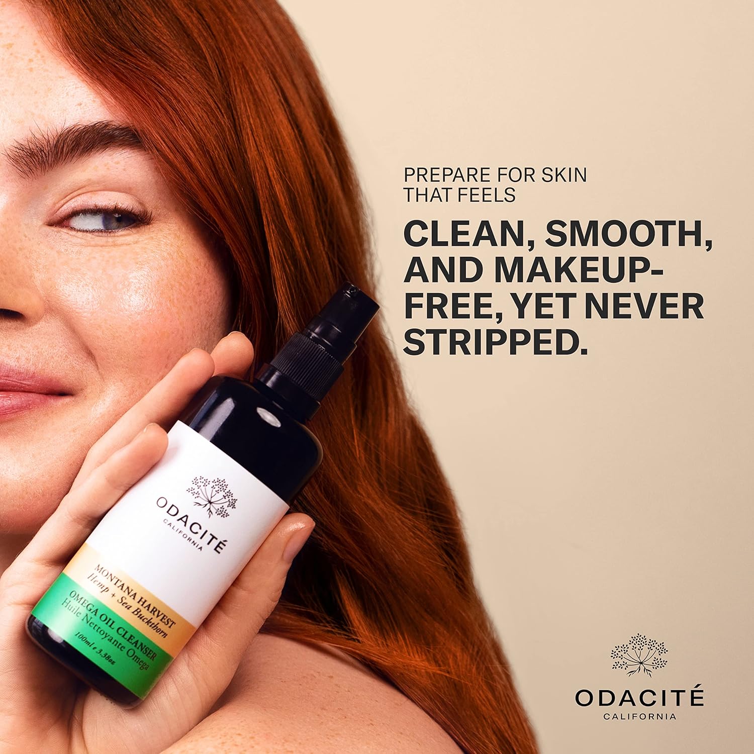 Odacite Montana Harvest Hemp + Sea Buckthorn Omega Oil Cleanser : Beauty & Personal Care
