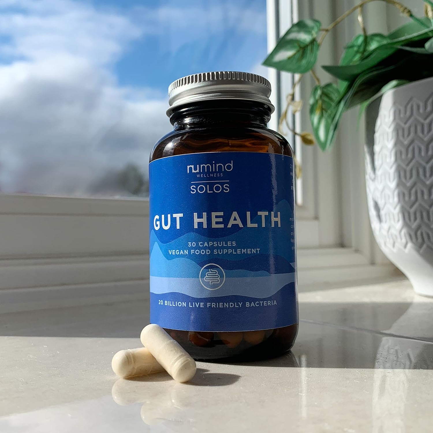 Nu Mind Probiotic Complex Supplements – 20 Billion Cultures & 15 Strains Tablets | Probiotics | Gut Health & Digestion | Vegan Capsules – Daily use for Gut Flora : Amazon.co.uk: Health & Personal Care