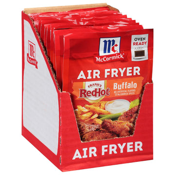 Mccormick Air Fryer Buffalo Seasoning Mix, 1.25 Oz (Pack Of 12)