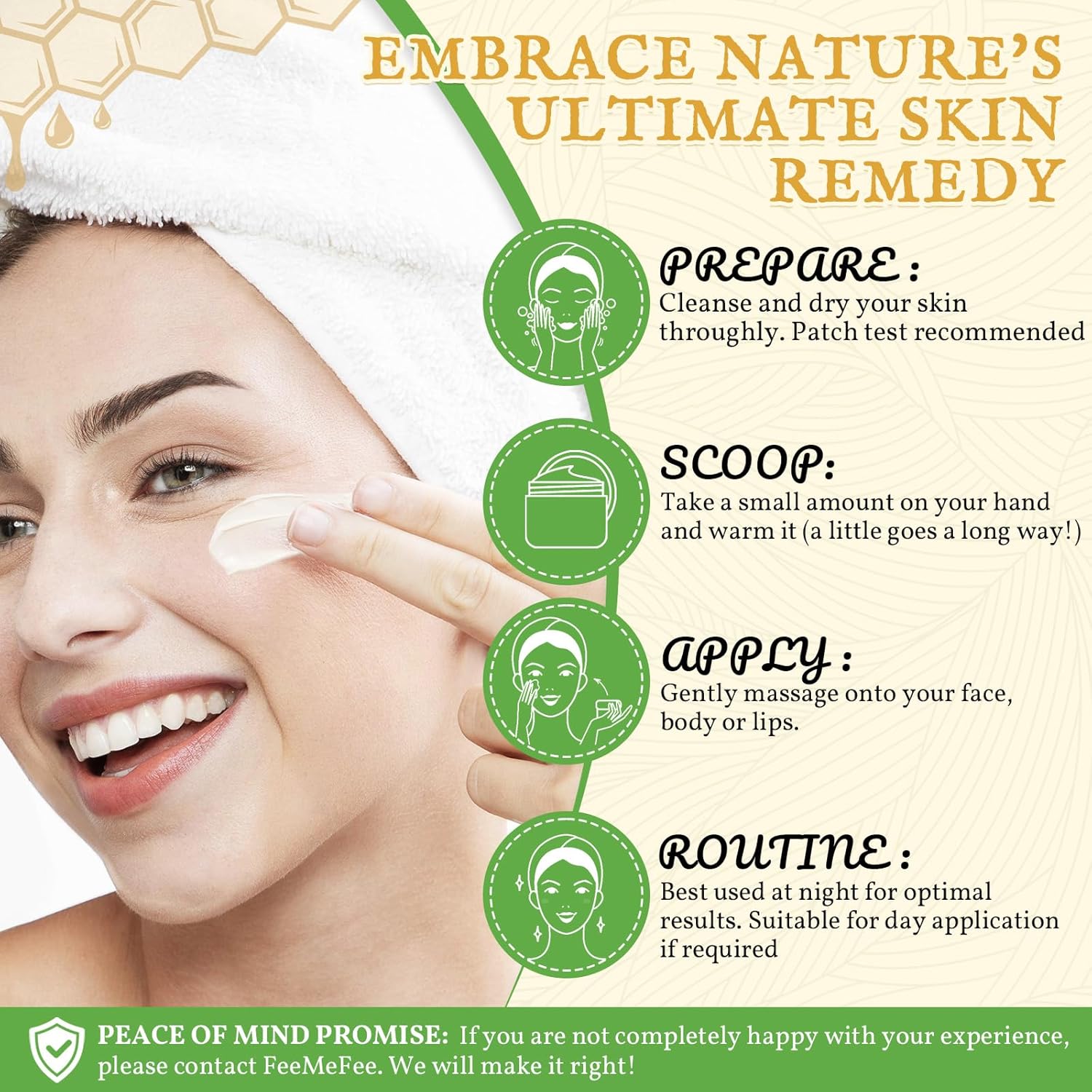 Beef Tallow For Skin 4Oz, Tallow And Honey Balm, Unscented Tallow Face Moisturizer, Beef Tallow For Face, Organic Grass Fed Beef Tallow Balm, Whipped Beef Tallow Lotion Face Cream