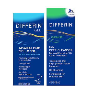 Differin Gel + Bpo 5% Cleanser