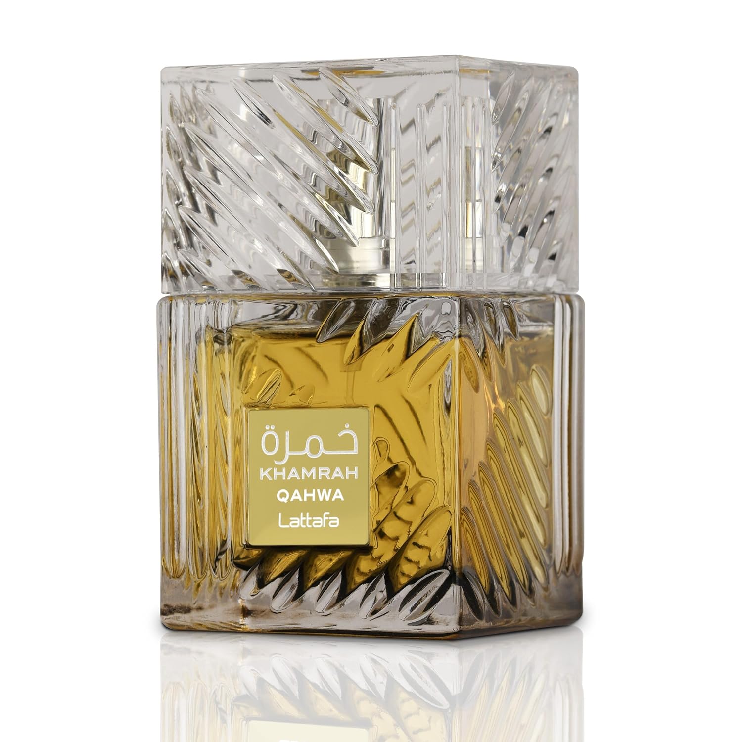 Lattafa Khamrah Qahwa - Vanilla, Warm Spicy, Cinnamon, Sweet - Eau De Parfum Long-Lasting Fragrance For Unisex, 3.40 Ounce / 100 Ml : Beauty & Personal Care
