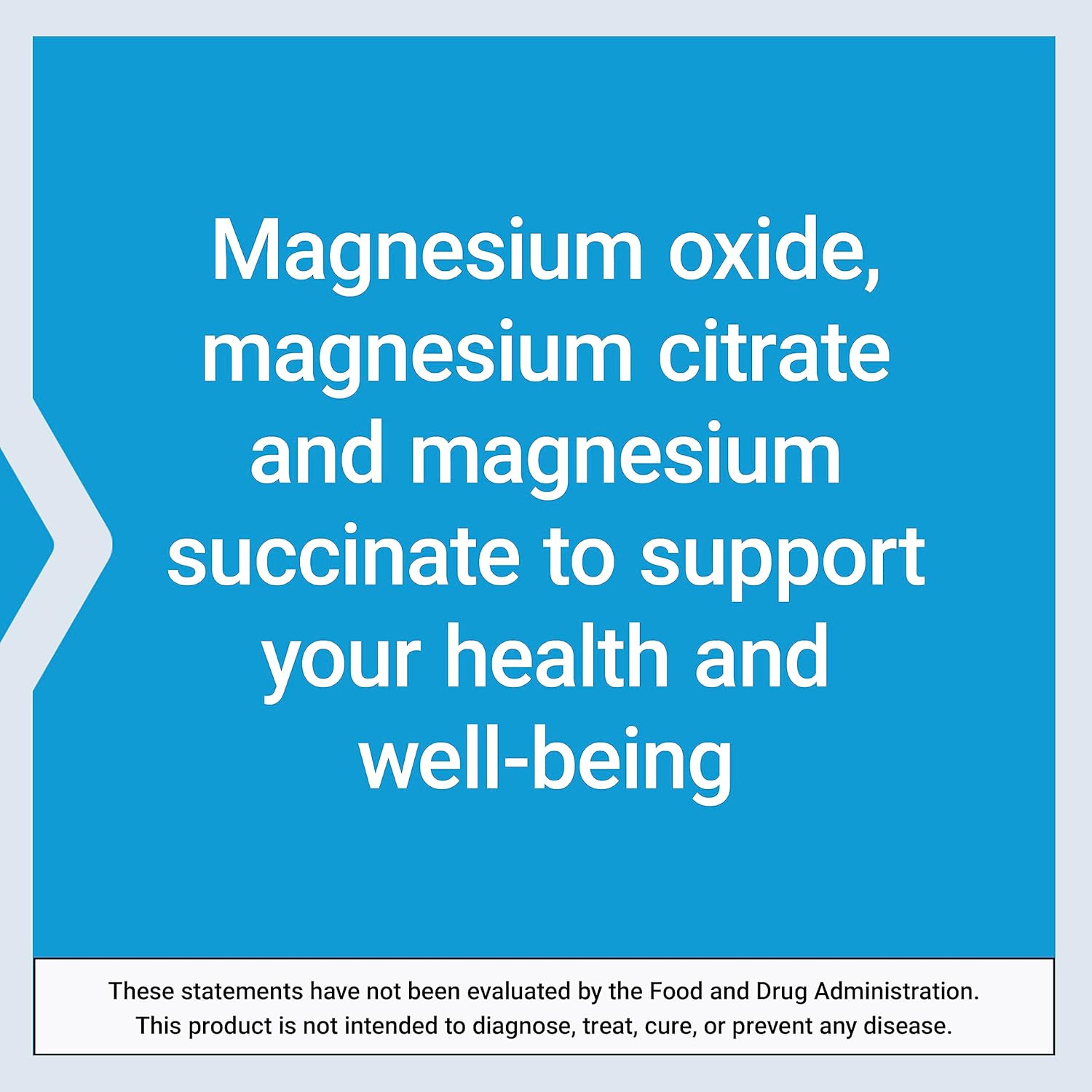 Life Extension Magnesium Caps, 500 Mg, Magnesium Oxide, Magnesium Citrate, Magnesium Succinate, Heart Health, Healthy Bones, Metabolism Support - Pack Of Two - 2 X 100 Vegetarian Capsules