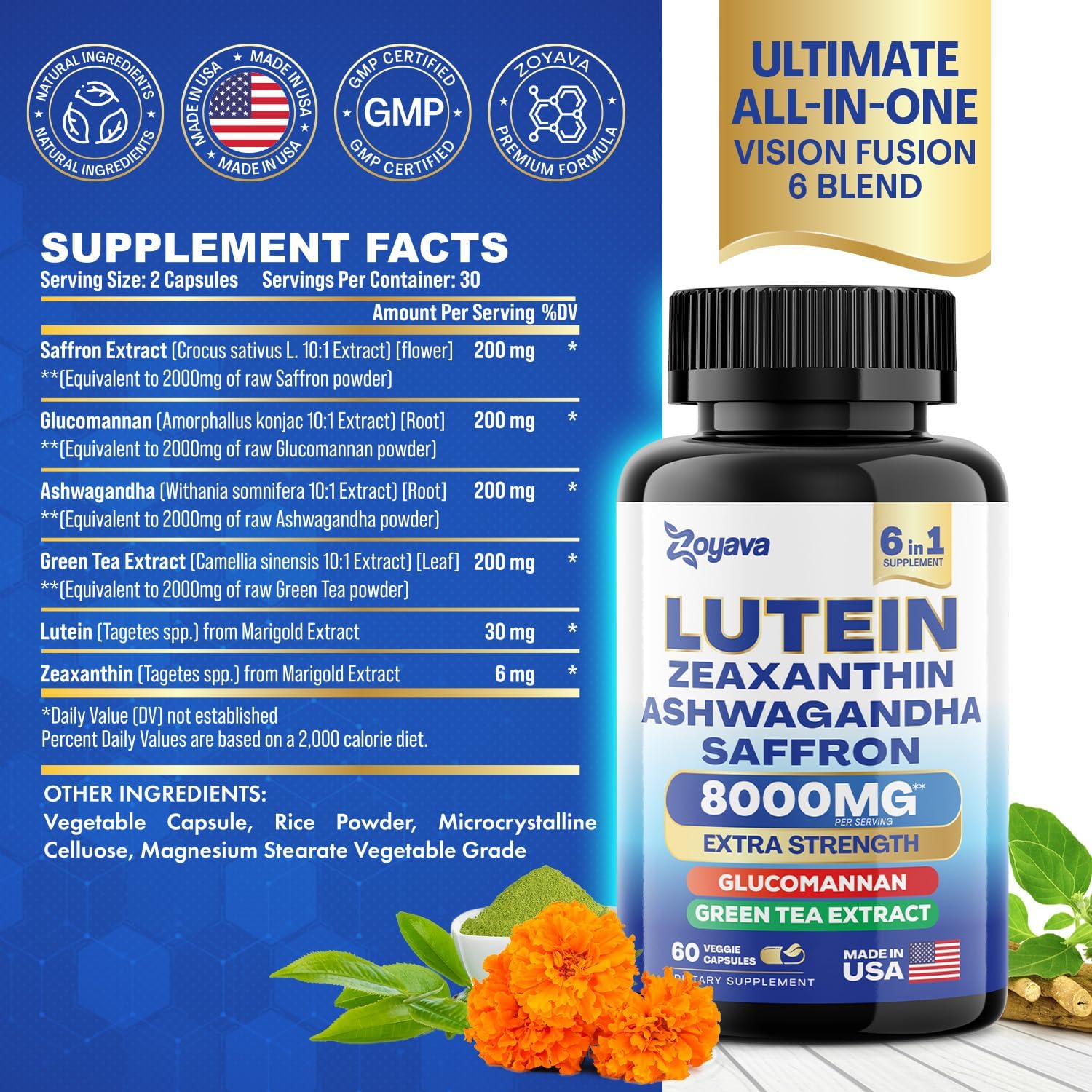 Buy Zoyava Shilajit 8-in-1 Supplement and Lutein 6-in-1 Supplement Bundle on Amazon.com ? FREE SHIPPING on qualified orders