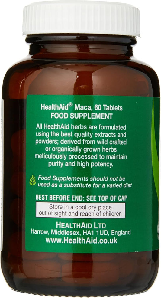 Healthaid Maca 500Mg 60 Tablets