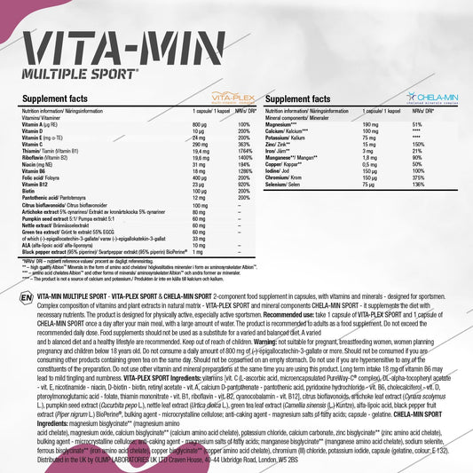 Olimp Vita-Min Multiple Sport 60Caps (Pack Of 2)