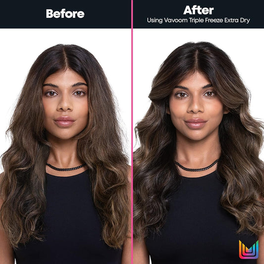 Matrix Vavoom Fast-Drying Triple Freeze Extra Dry Hairspray - Adds Volume And Lift, 24 Hour Hold, Humidity Resistant