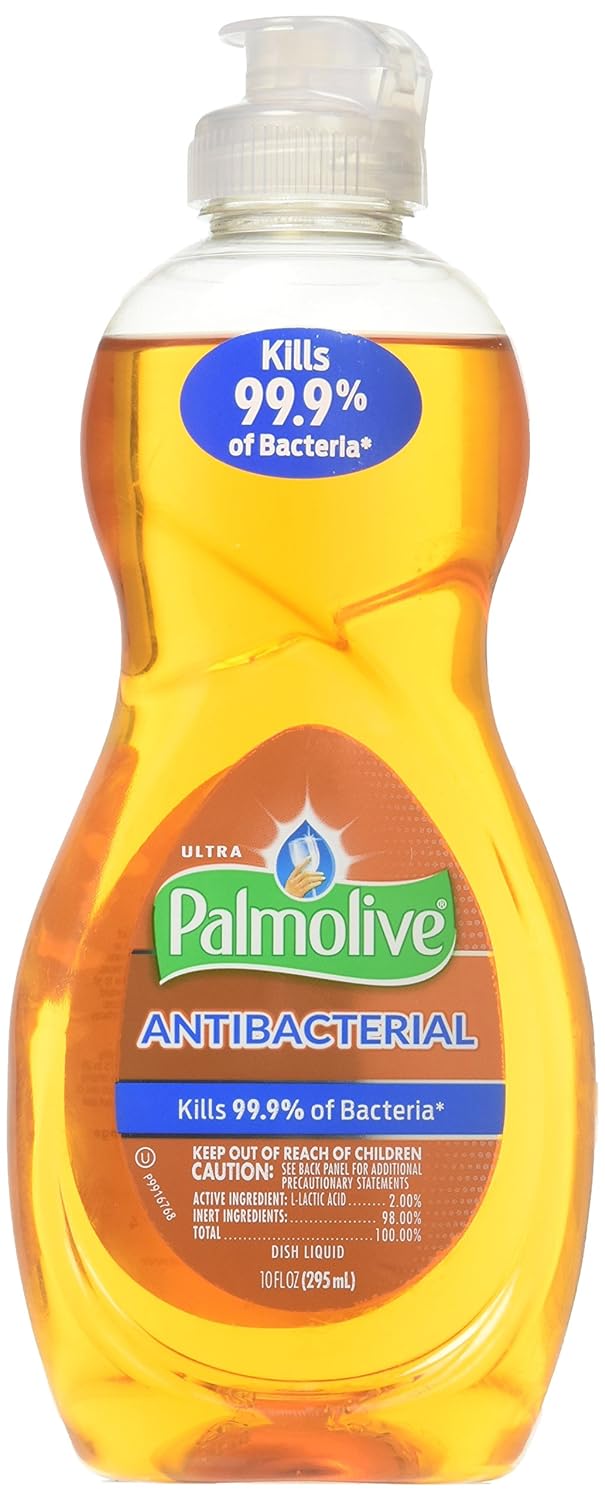 Palmolive Ultra Antibacterial Orange Dish Washing Liquid, 10 oz-2 pack