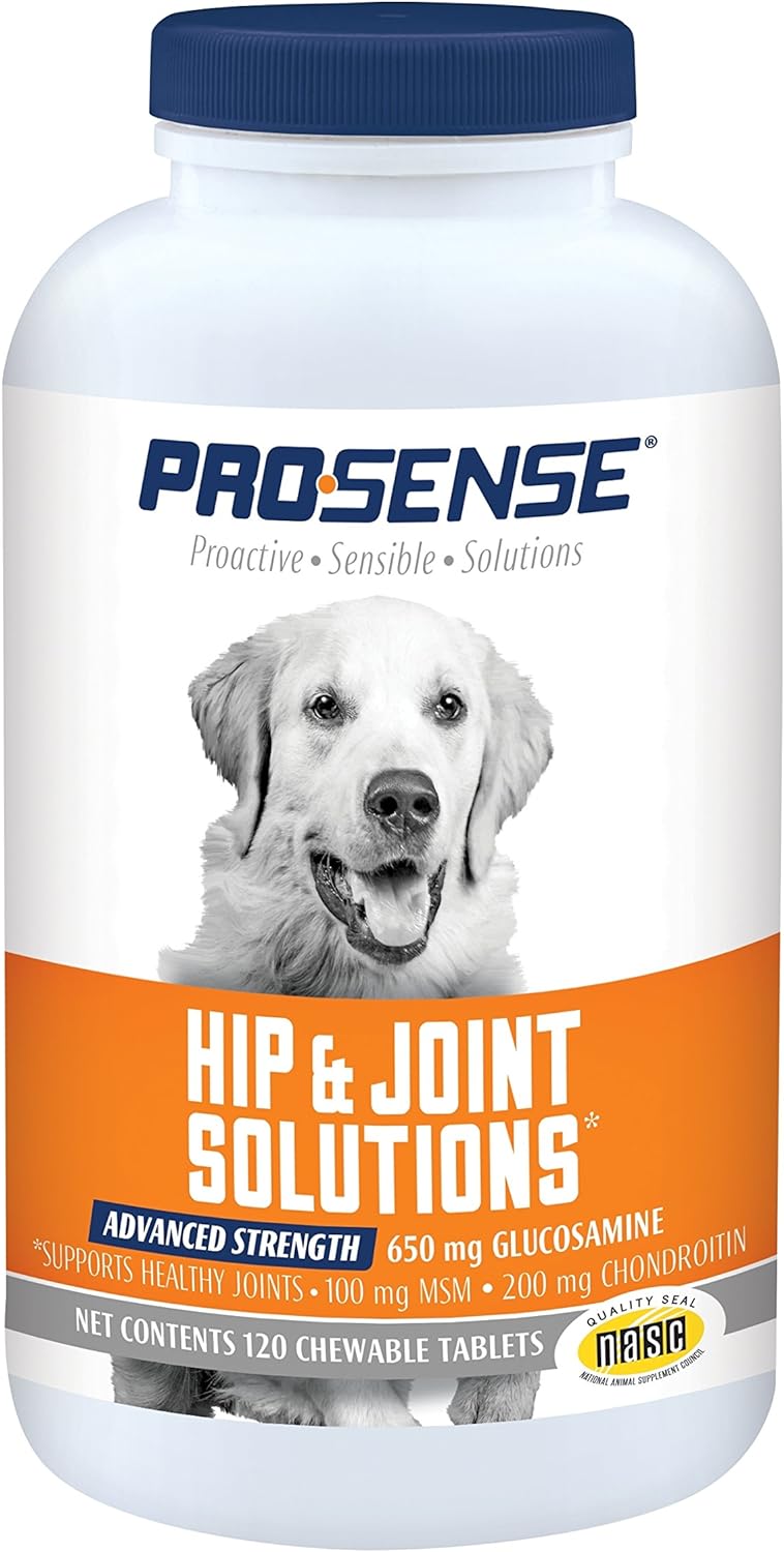 ProSense Pro-Sense Advanced Strength for Dogs Glucosamine Chew Tablets 120 ct