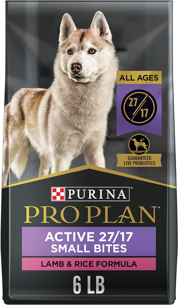 Purina Pro Plan High Protein, Small Bites Dog Food, SPORT 27/17 Lamb & Rice Formula - 6 lb. Bag