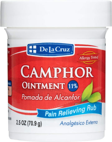 De La Cruz Cream - Maximum Strength Muscle and Joint Camphor Ointment