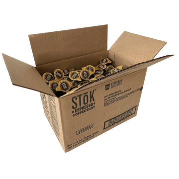 Stok Cold Brew Espresso Coffee Shots, Unsweetened, 0.43 Fl Oz (Pack Of 264)
