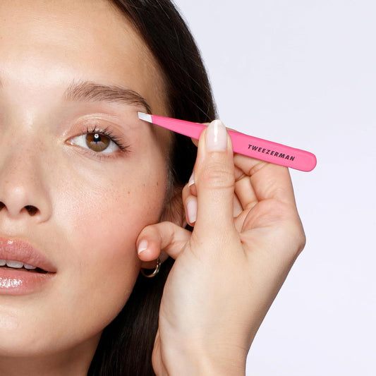 Tweezerman Pretty In Pink Slant Tweezer