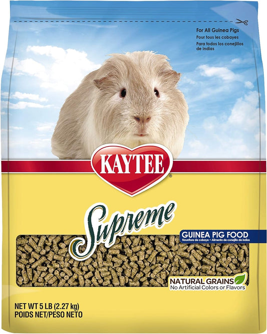 Kaytee Supreme Guinea Pig Food, 5-Lb Bag