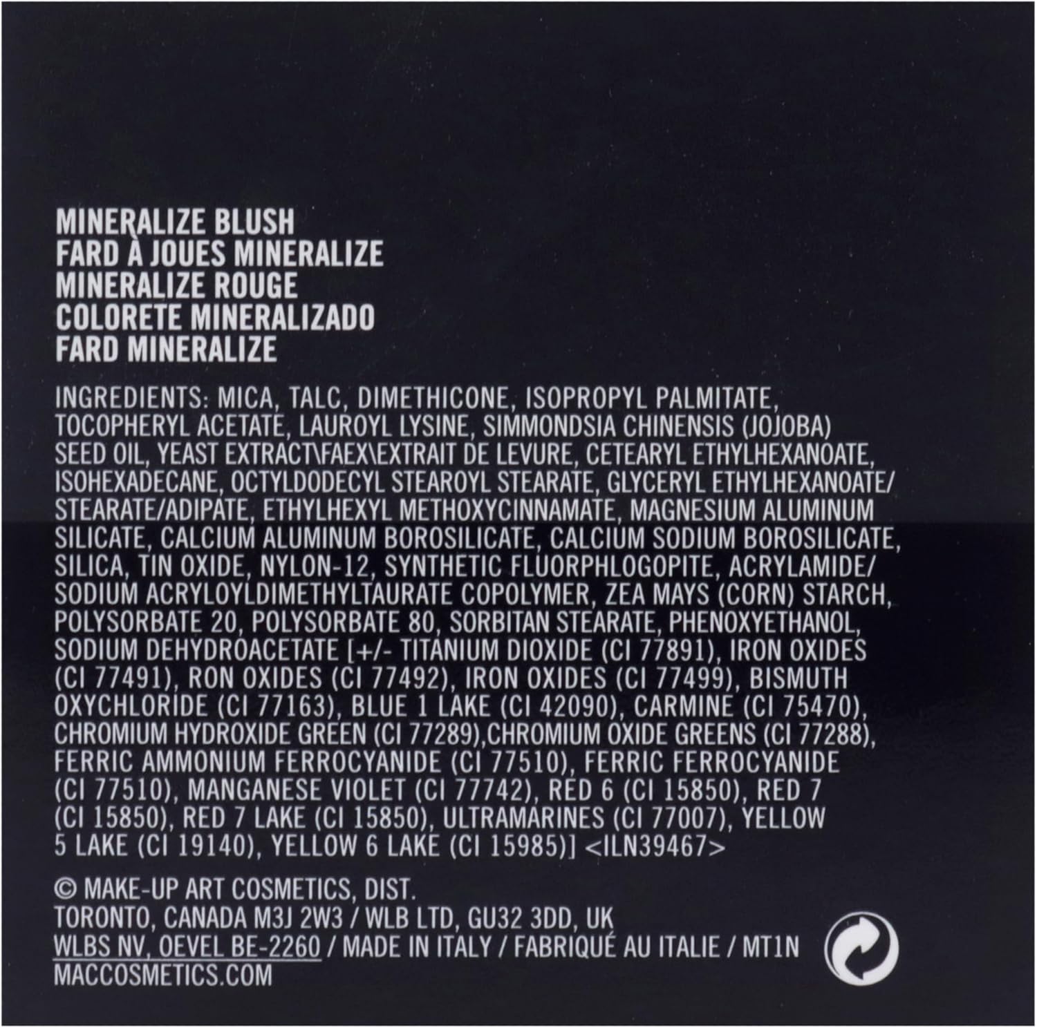 Mac Mineralize Blush
