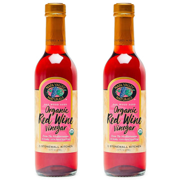 Napa Valley Naturals Organic Red Wine Vinegar, 12.7 Ounce (2-Pack)