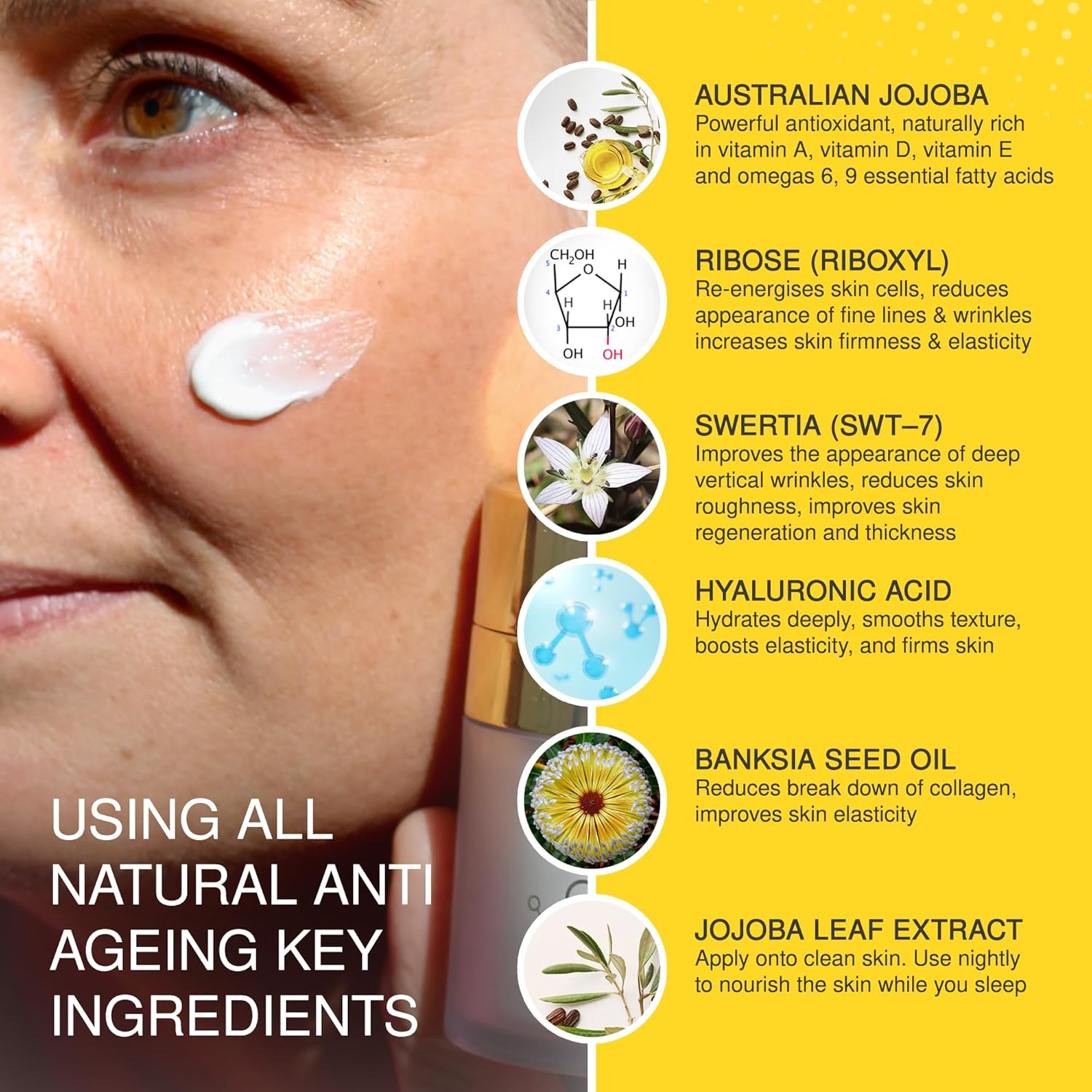 Jojoba Ultimate Night Cream - Visibly Reduces Wrinkles - Enhances Skin Regeneration - Improves Skin Texture - 50Ml : Beauty & Personal Care