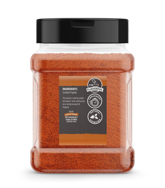 Birch & Meadow Smoked Paprika, 7.2 Ounce, Fine Ground, Spice & Seasoning, Dry Rubs