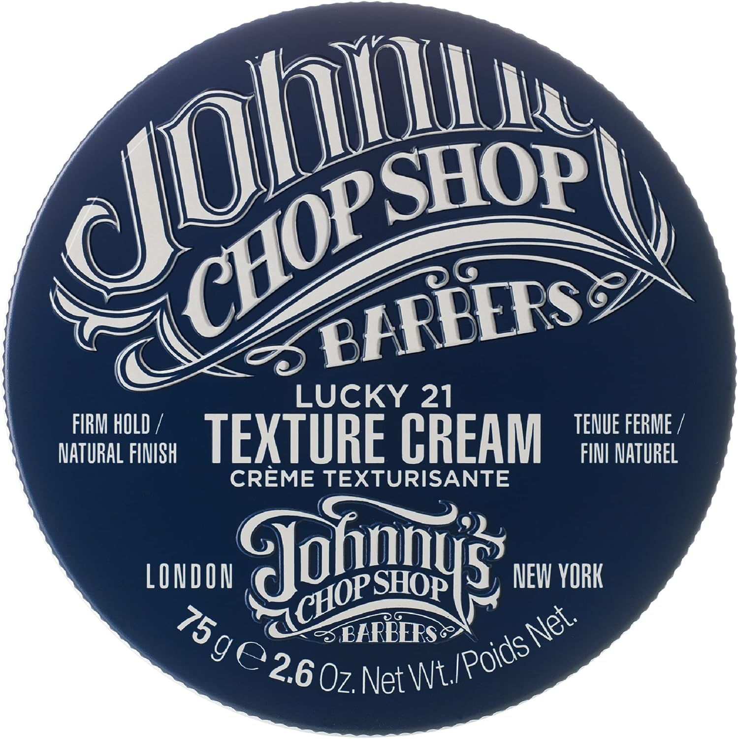 Johnny'S Chop Shop - Lucky 21 Texturising Cream, Firm Hold Hair Styler (75G)