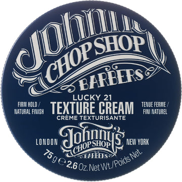 Johnny'S Chop Shop - Lucky 21 Texturising Cream, Firm Hold Hair Styler (75G)