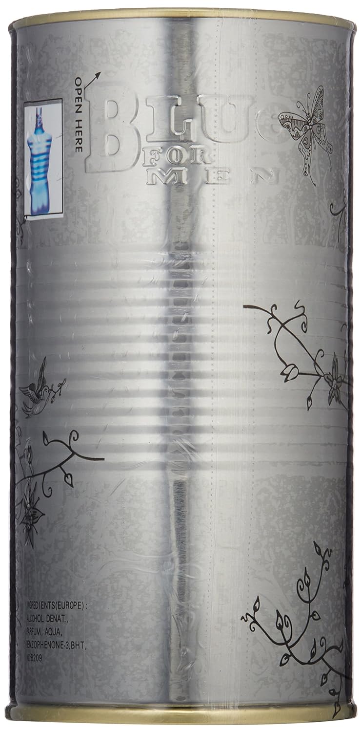 Blue Perfumes Blue Eau De Toilette Spray For Men, 4.2 Fluid Ounce : Jean Paul Gaultier For Men : Beauty & Personal Care