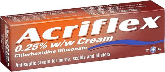 Acriflex Antiseptic Burns Cream 30G (Pack Of 2)
