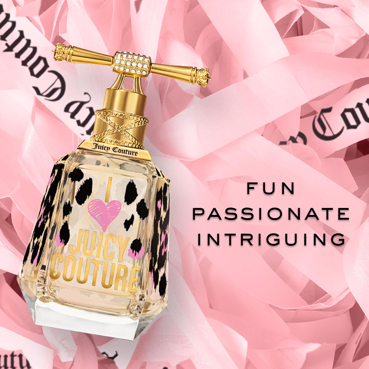 Juicy Couture I Love Juicy Couture Eau De Parfum, Women'S Perfume With Notes Of Candy Apple, Tiger Lily & Patchouli - Fruity & Floral Perfume For Women, Edp Spray, 1.0 Fl Oz