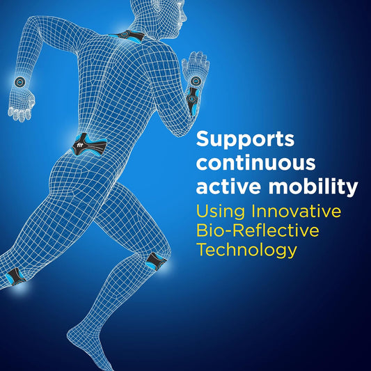 Jointflex Fit Therapy Far Infrared Universal Patch, Supports Continuous Active Mobility For Muscles & Joints, Up To 5 Days/Patch, Water Resistant, Non-Heating, Drug-Free, 9-Ct, 3 Rectangular/6 Round