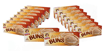 Little Debbie Honey Buns, Individually Wrapped Breakfast Pastries, 6 Count (Pack Of 16)