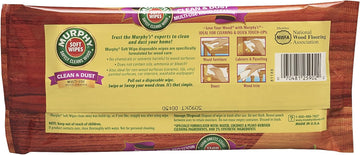 Murphy'S Oil Wet Disposable Soft Wipes, Large, 18 Count