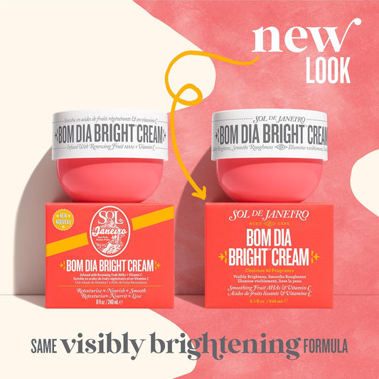 Sol De Janeiro Visibly Brightening And Smoothing Bom Dia Aha Cream Set