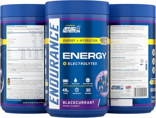 Endurance Energy Powder (1.5Kg - 30 Servings) (Orange Burst)